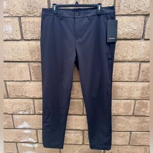 Lululemon Men's ABC Pant Classic Fit Trouser in Black Warpstreme NWT 34